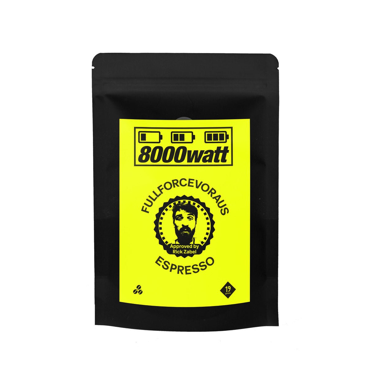 Fullforcevoraus Espresso by 8000watt & Rick Zabel — Costa Rica by 19grams Coffee
