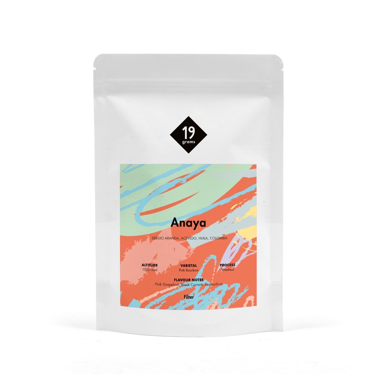 Anaya - Kolumbien Rare Filter — Colombia by 19grams Coffee