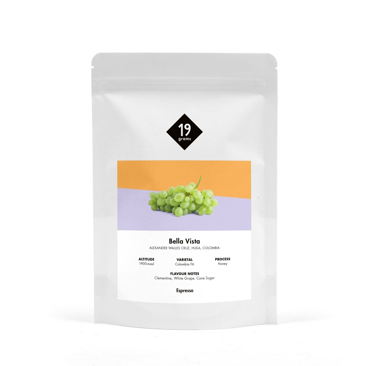 Bella Vista - Kolumbien Espresso by 19grams Coffee