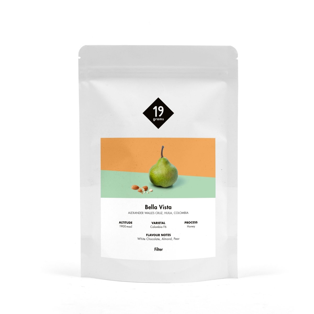 Bella Vista - Kolumbien Filter by 19grams Coffee