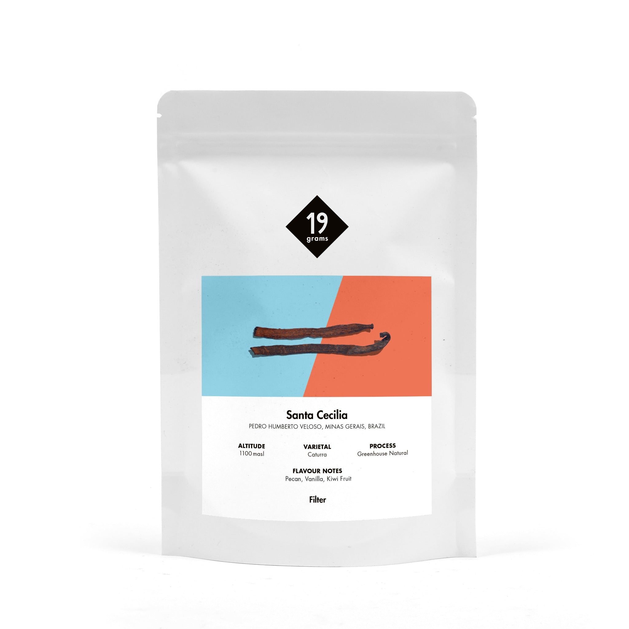 Santa Cecilia Greenhouse Natural - Brazil Filter — Brazil by 19grams Coffee
