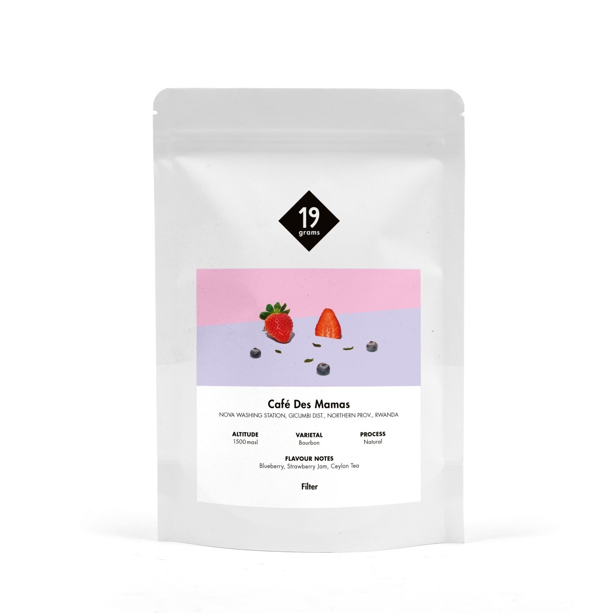 Café des Mamas Natural - Rwanda Filter by 19grams Coffee