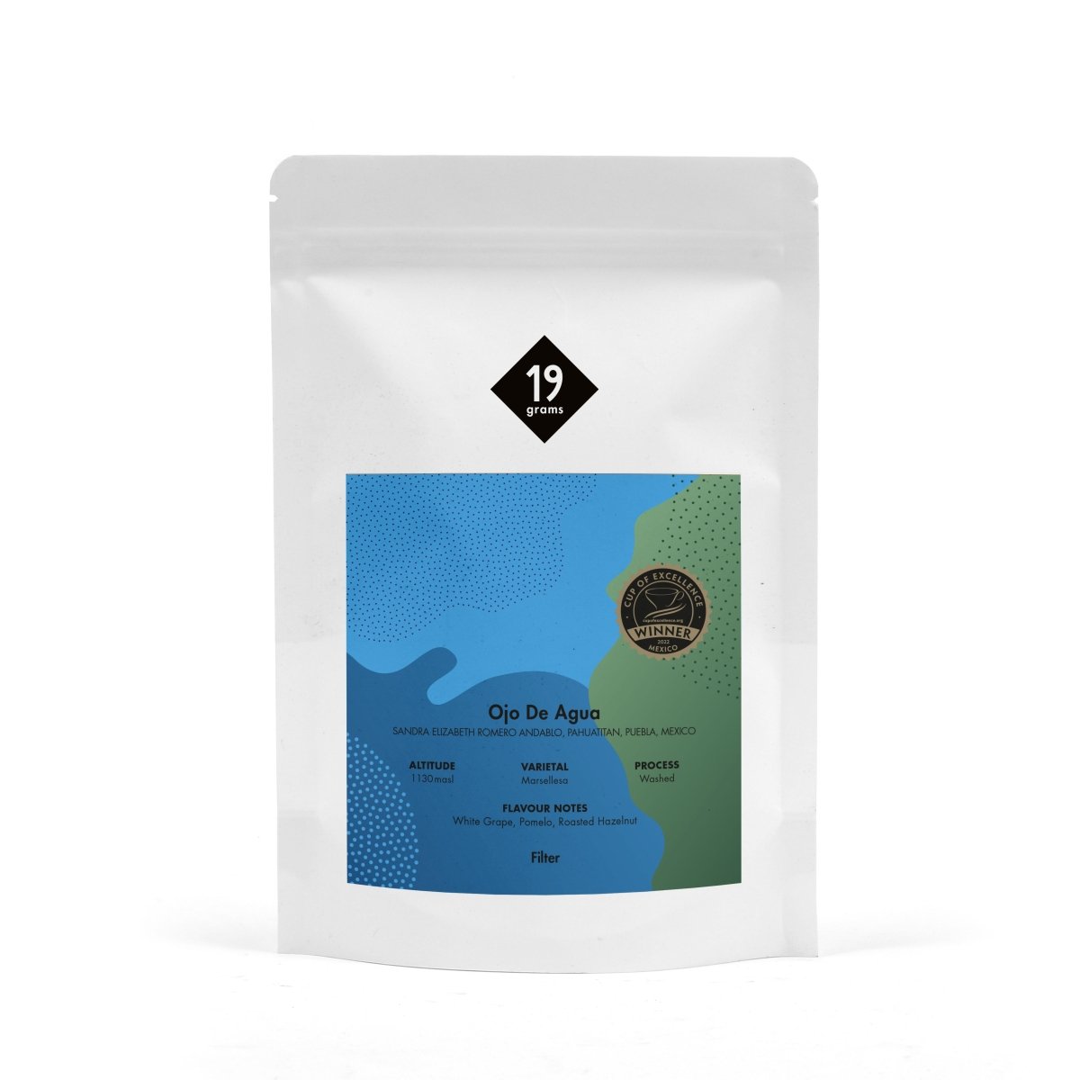 Ojo de Agua - Mexico Filter by 19grams Coffee