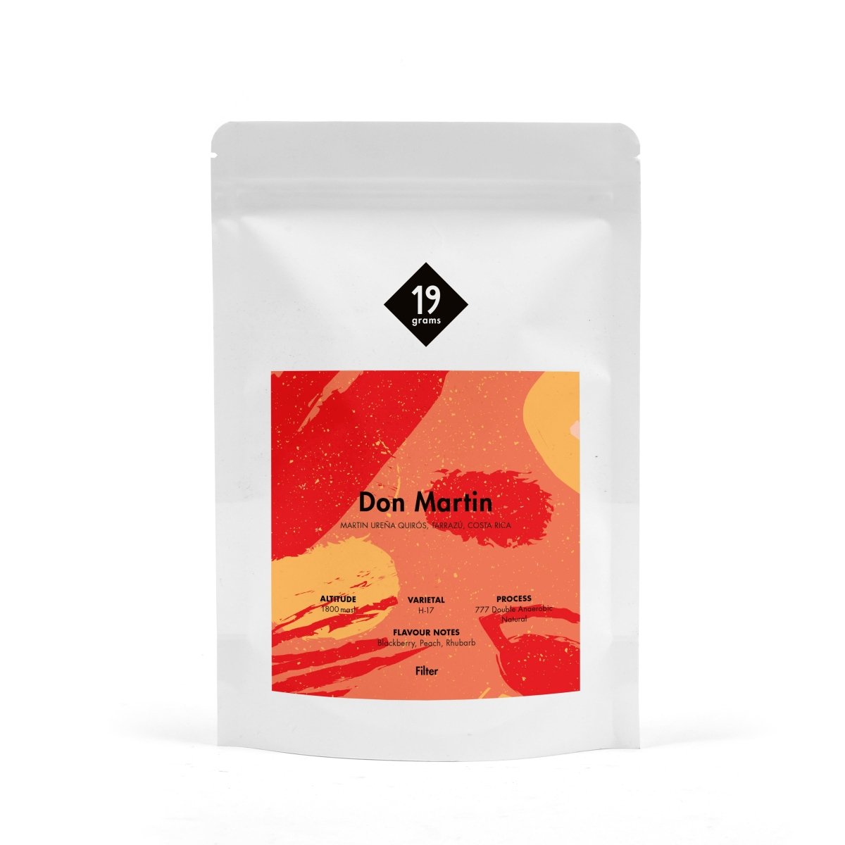Don Martin H17 - Costa Rica Filter by 19grams Coffee