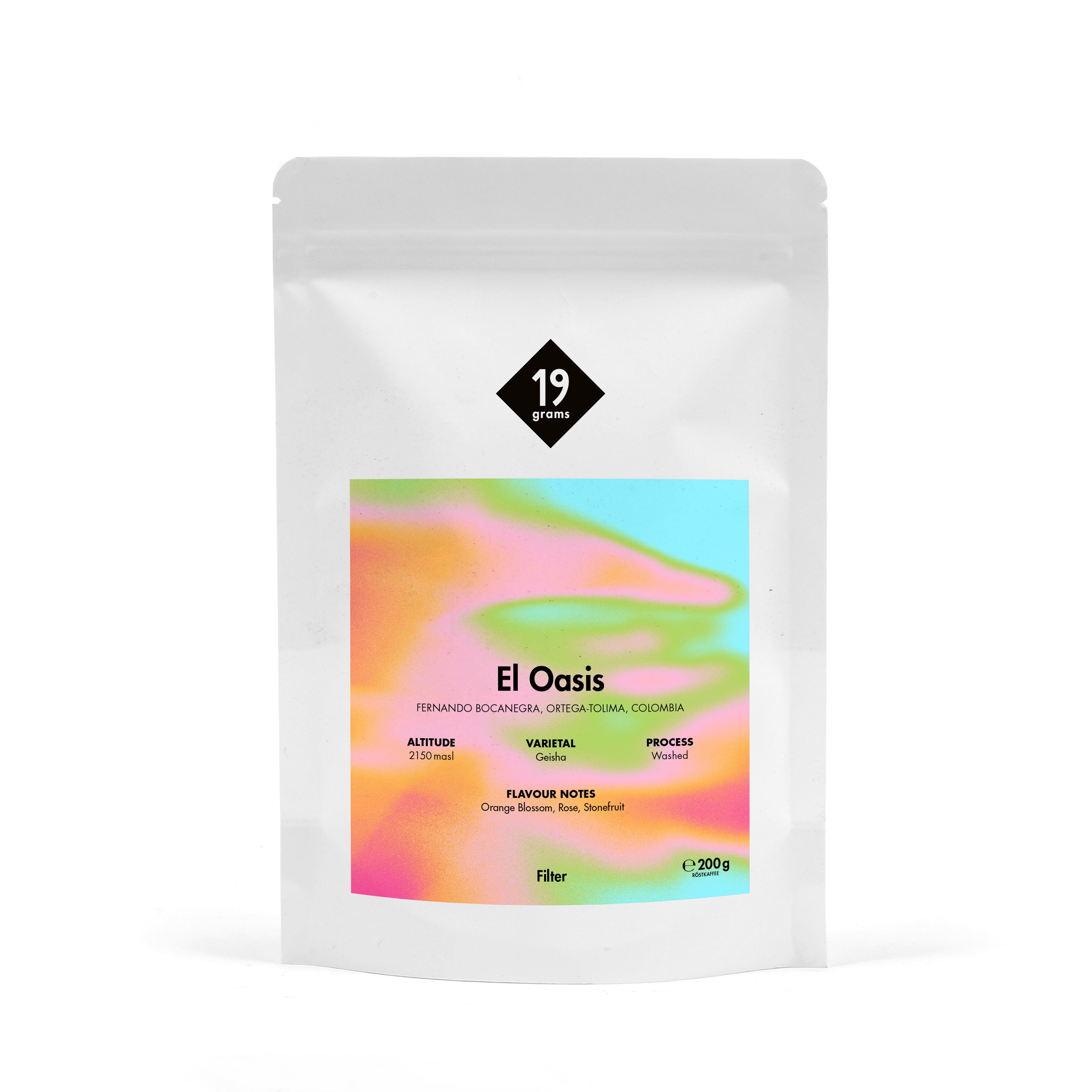 El Oasis - Colombia Filter by 19grams Coffee