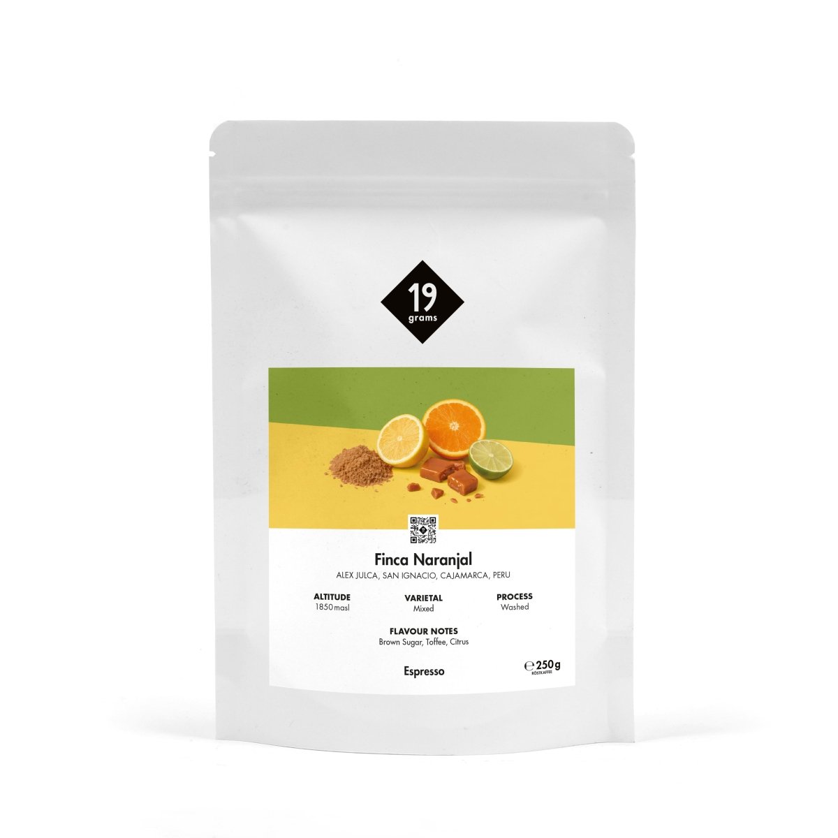 Finca Naranjal - Peru Espresso by 19grams Coffee