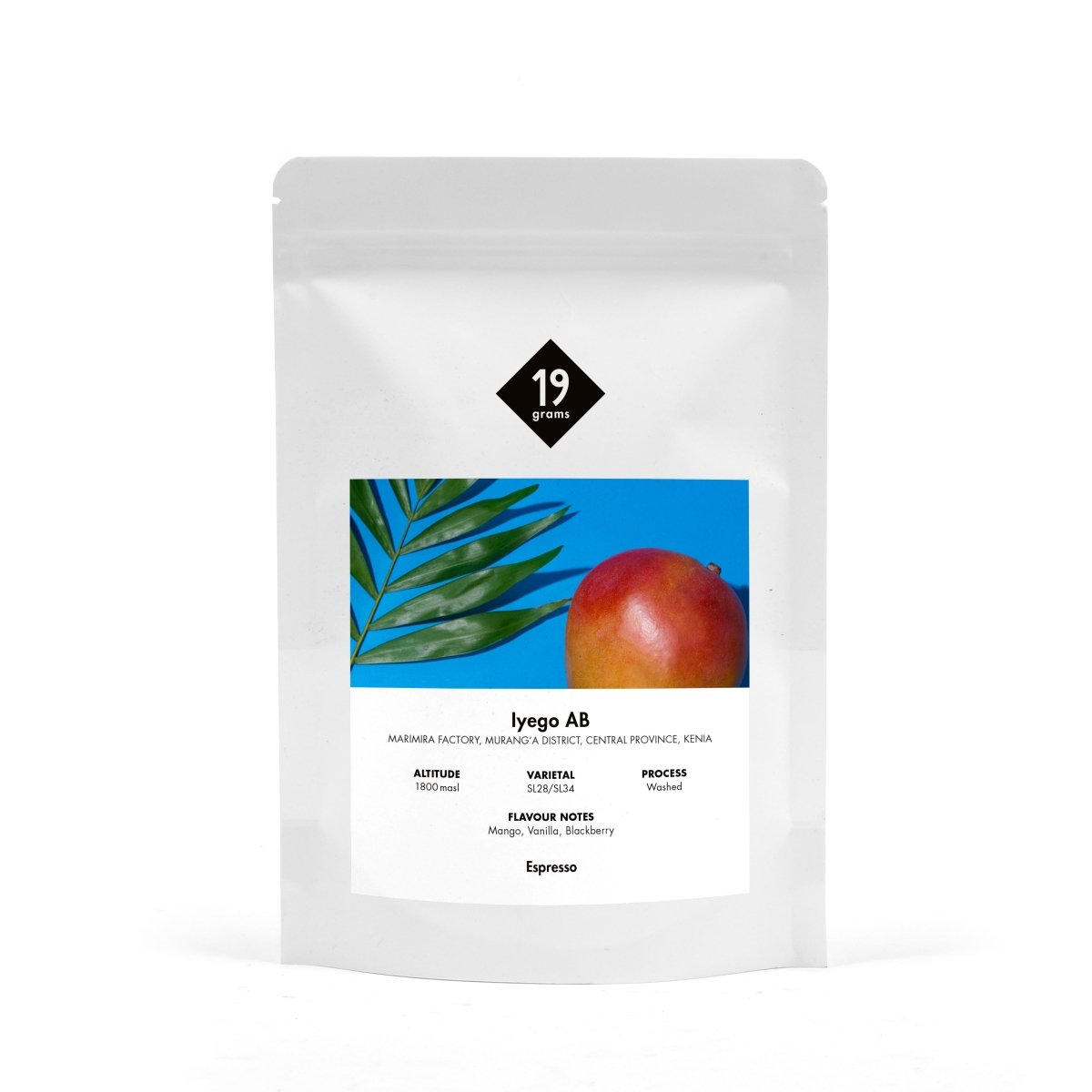Iyego AB - Kenya Espresso by 19grams Coffee