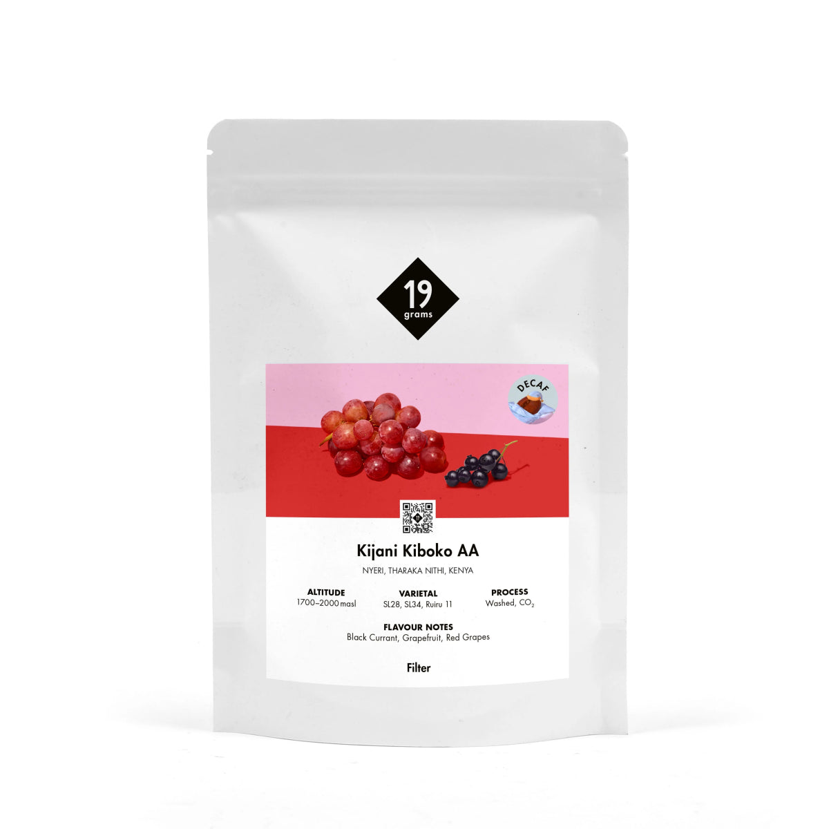 Kijani Kiboko - Decaffeinated Kenya Filter — Kenya by 19grams Coffee