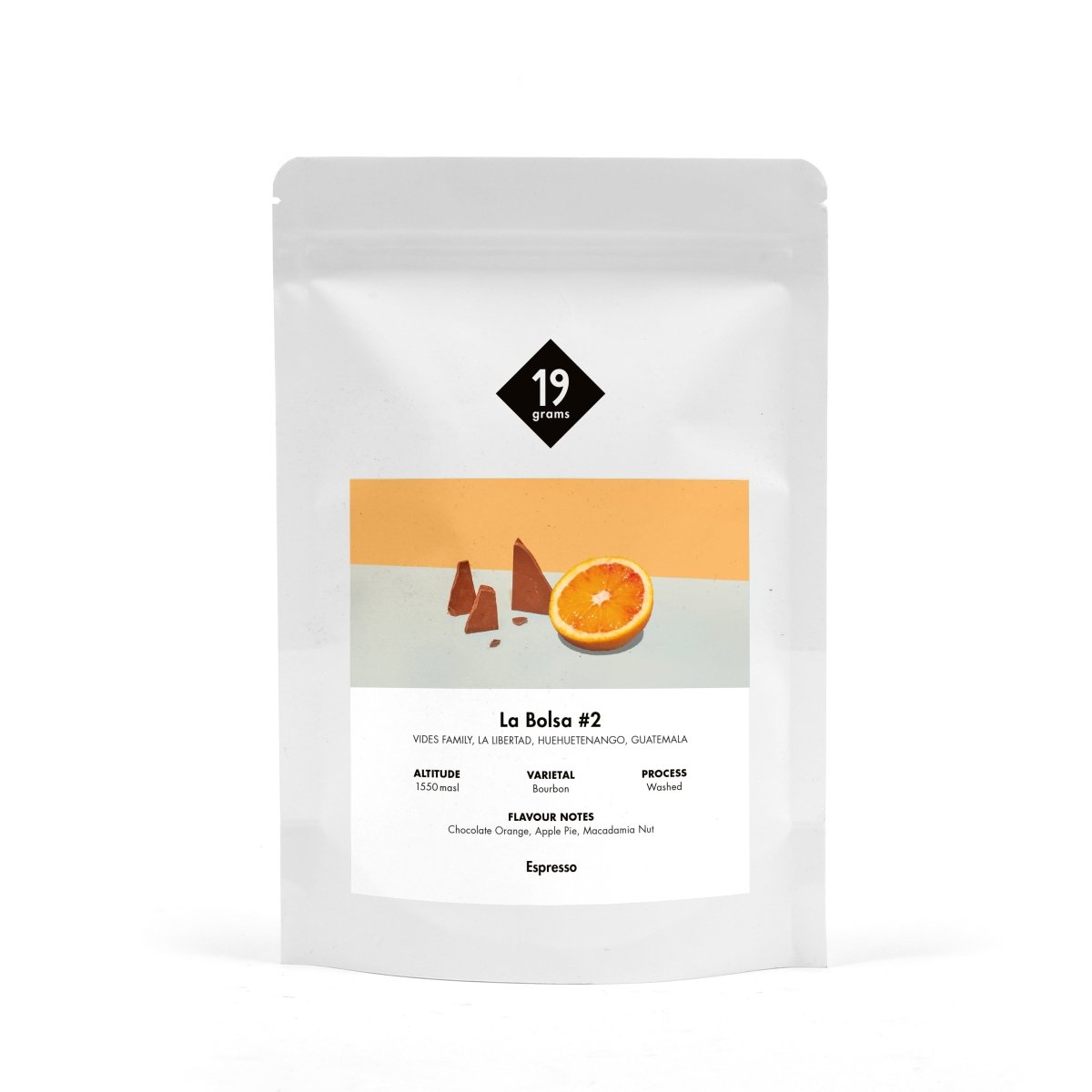 La Bolsa #2 - Guatemala Espresso by 19grams Coffee