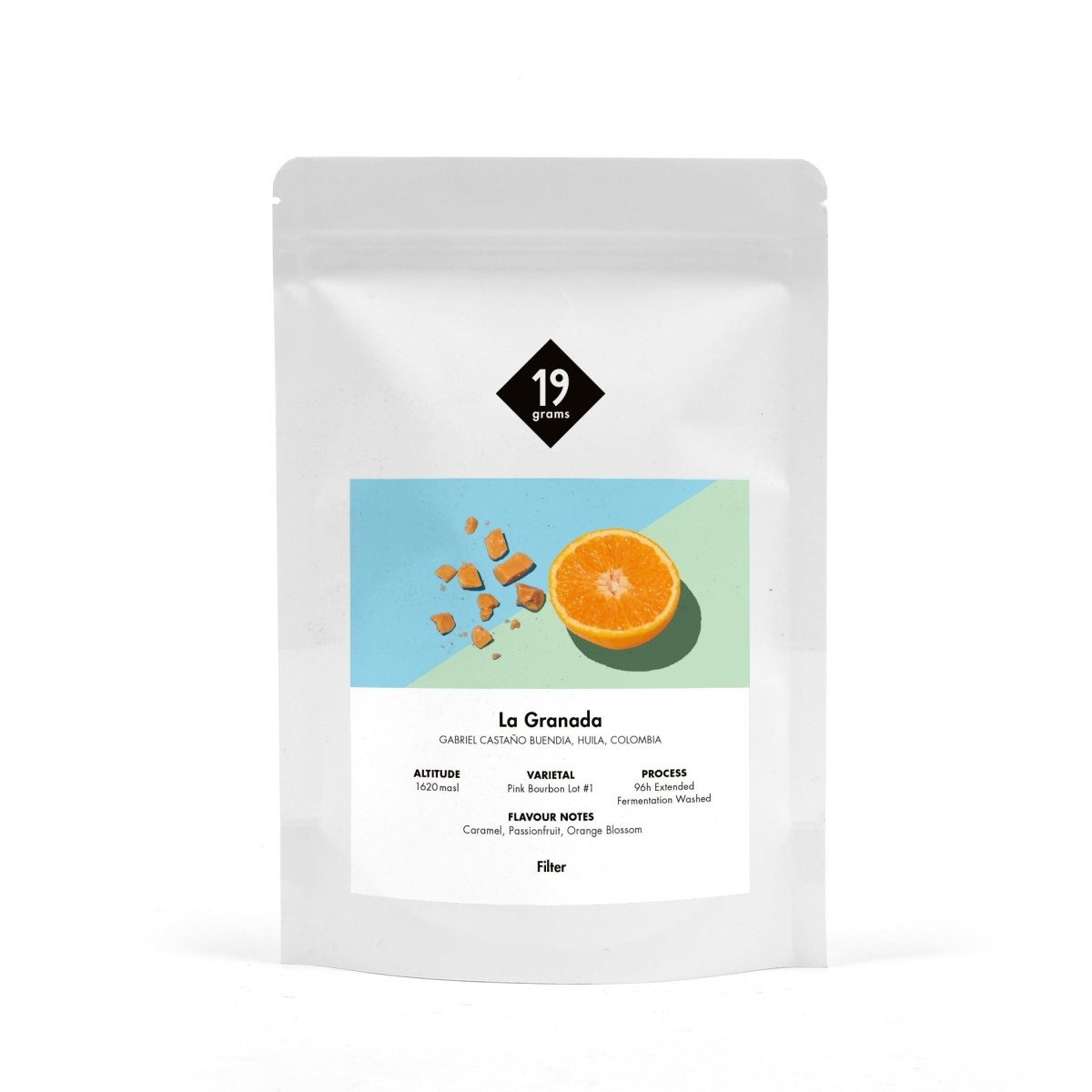 La Granada 96h - Colombia Filter by 19grams Coffee