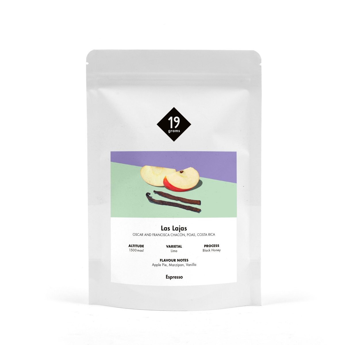 Las Lajas Lima - Costa Rica Espresso by 19grams Coffee