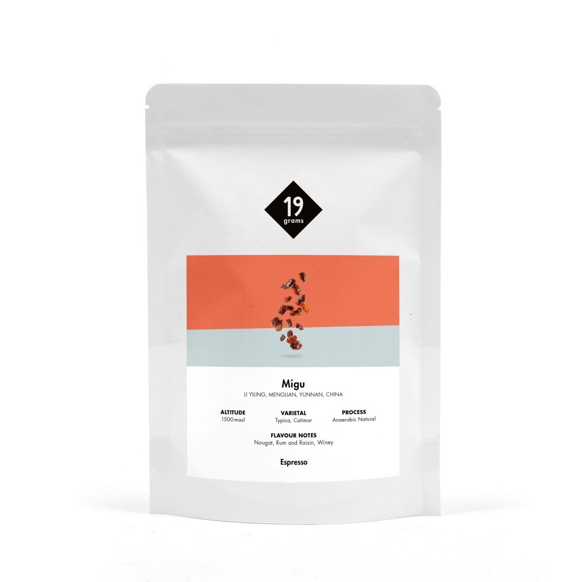 Migu Anaerobic Natural - China Espresso by 19grams Coffee