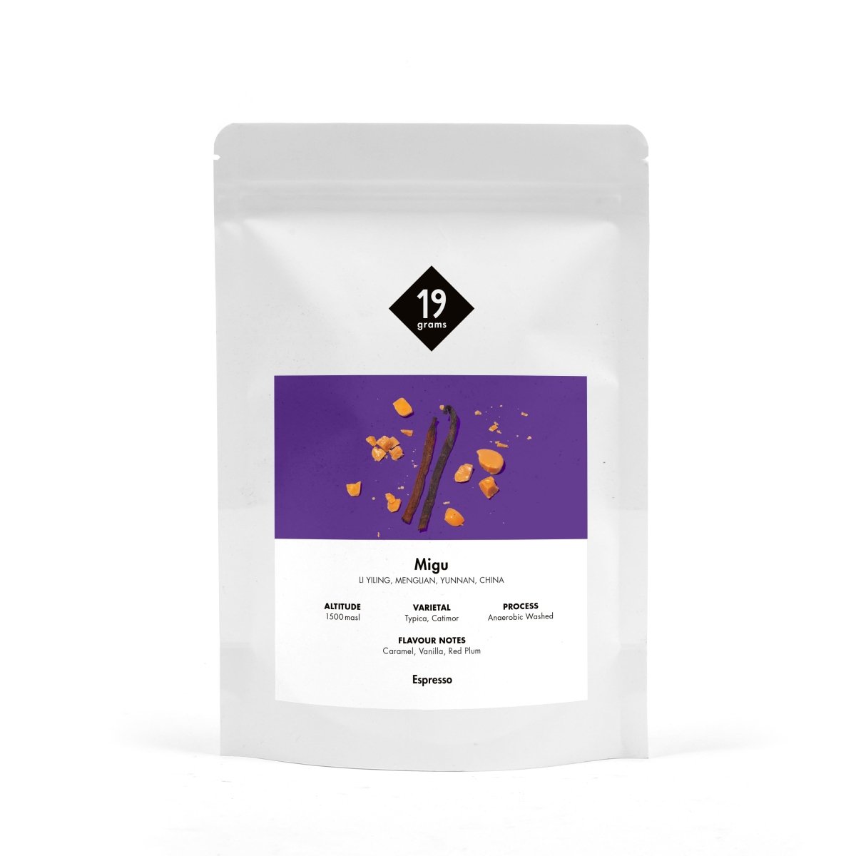 Migu Anaerobic Washed - China Espresso by 19grams Coffee