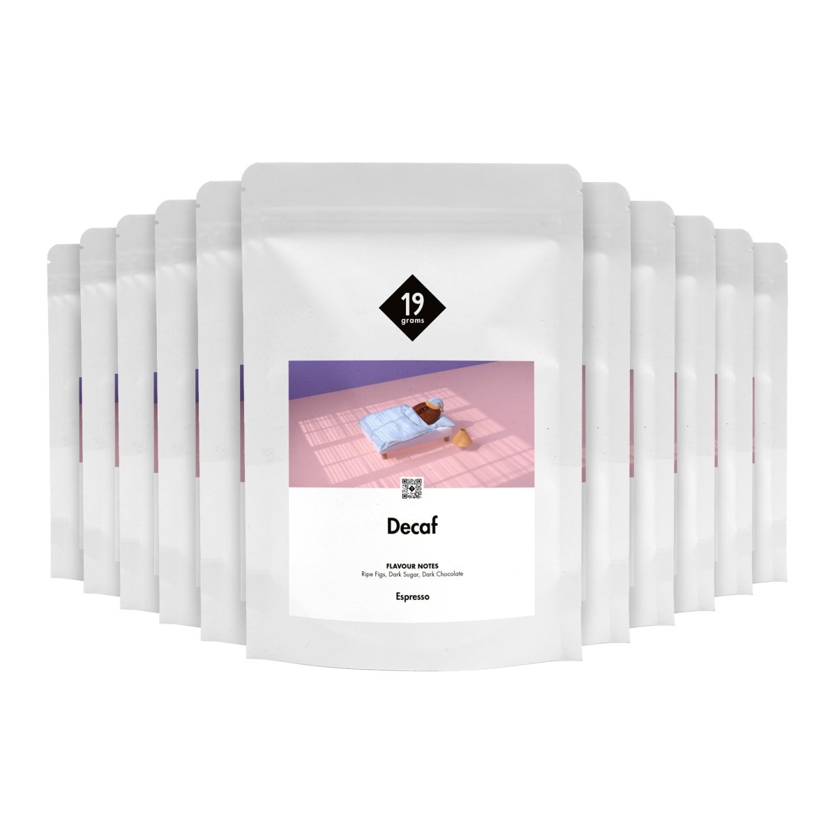 Decaf - Decaffeinated Colombia Espresso Subscription 12 Months — Colombia by 19grams Coffee