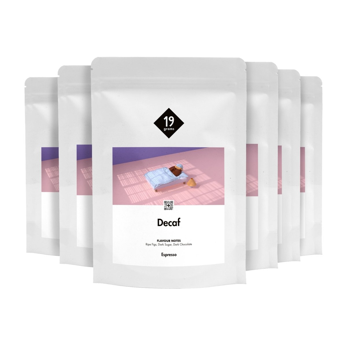 Decaf - Decaffeinated Colombia Espresso Subscription 6 Months — Colombia by 19grams Coffee