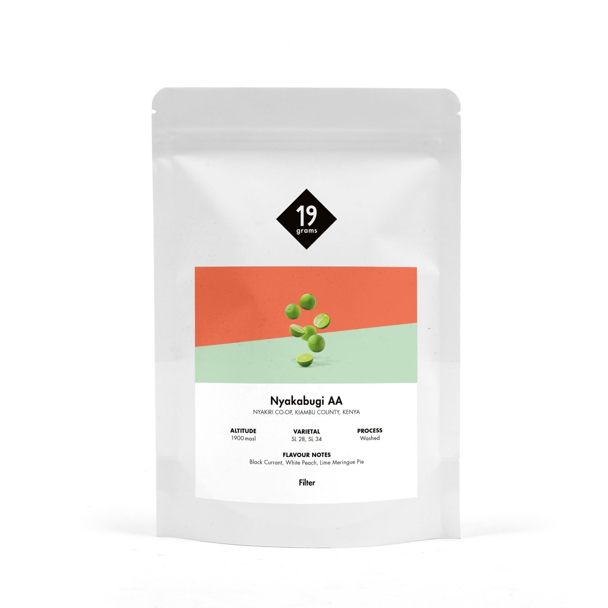 Nyakabugi AA - Kenya Filter by 19grams Coffee