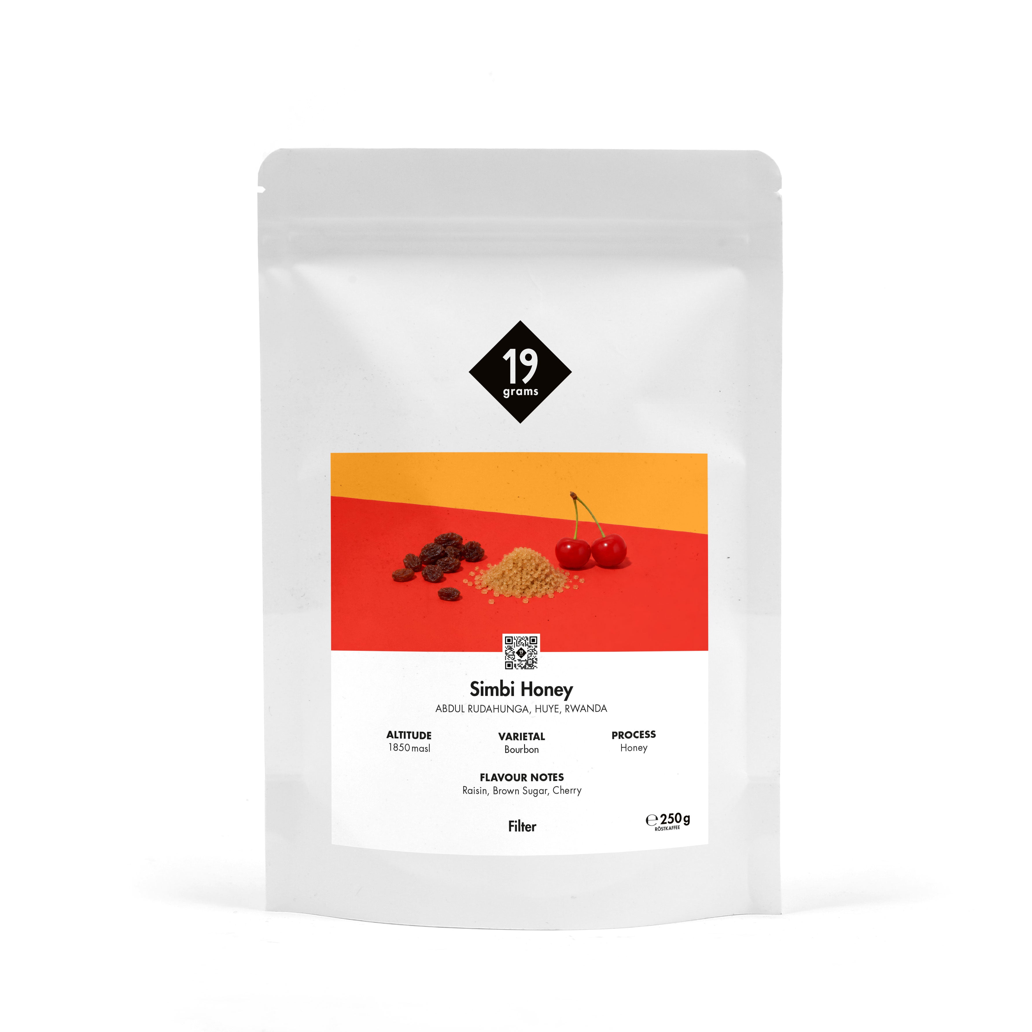Simbi Honey - Ruanda Filter — Rwanda by 19grams Coffee