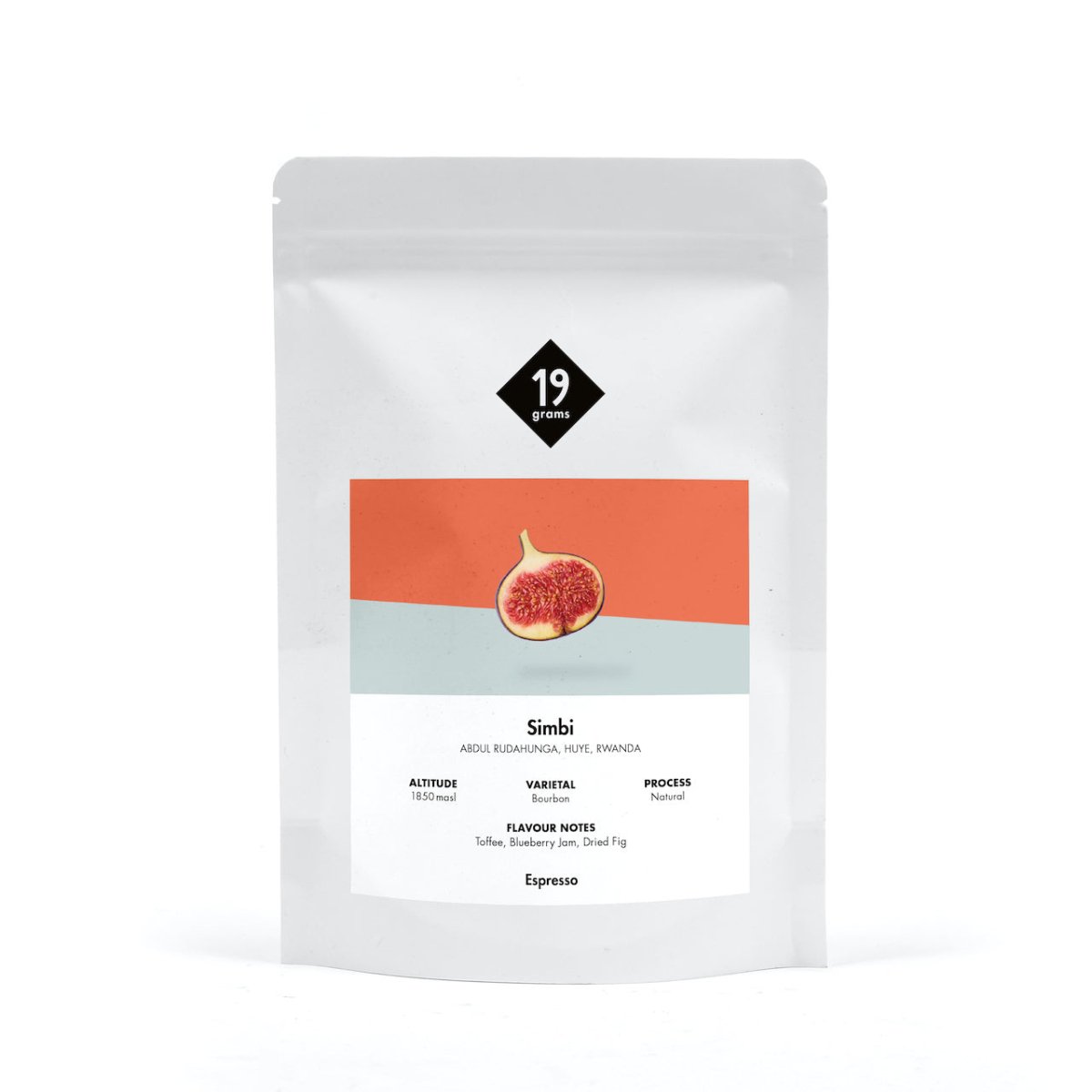 Simbi Natural - Rwanda Espresso by 19grams Coffee