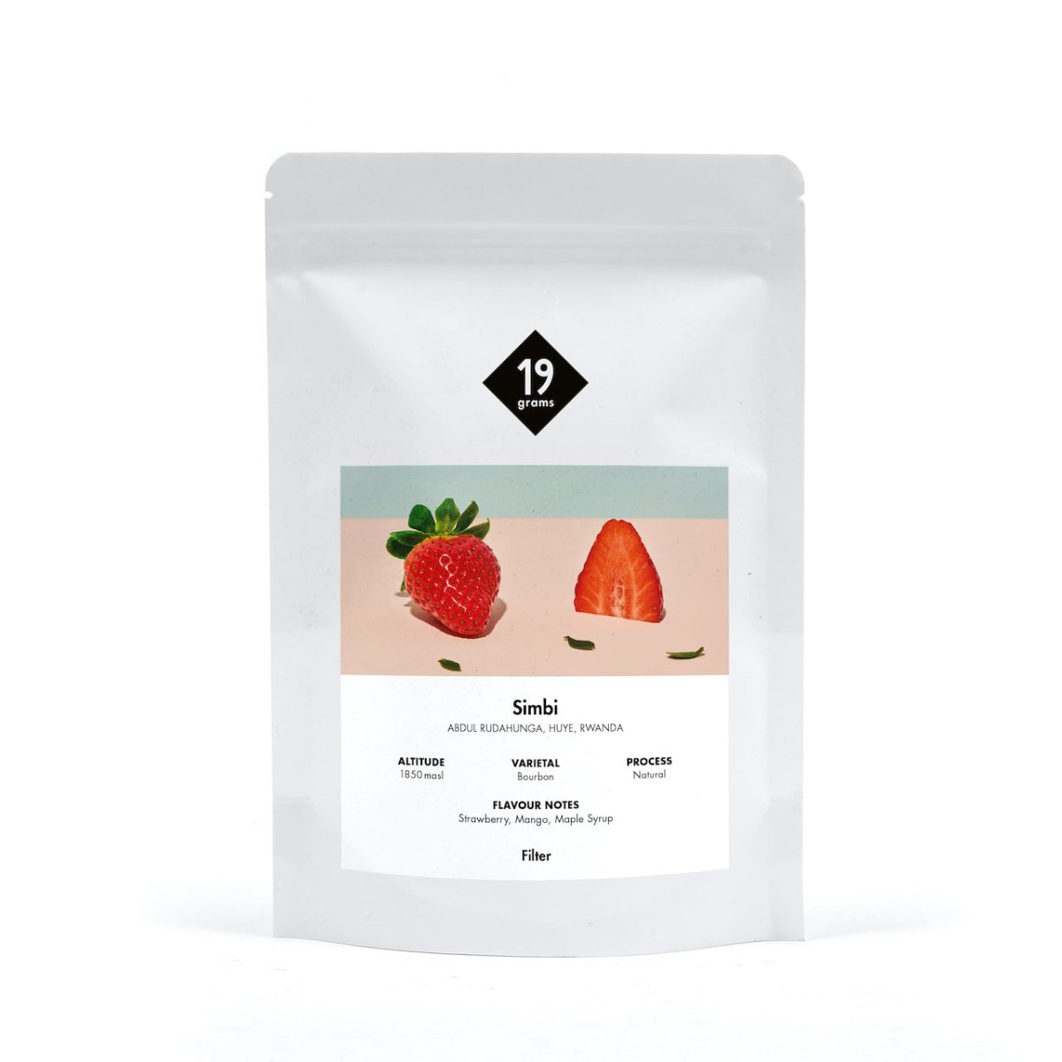 Simbi Natural - Rwanda Filter by 19grams Coffee