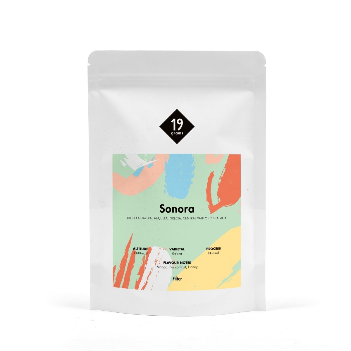Sonora Geisha Natural - Costa Rica Filter by 19grams…