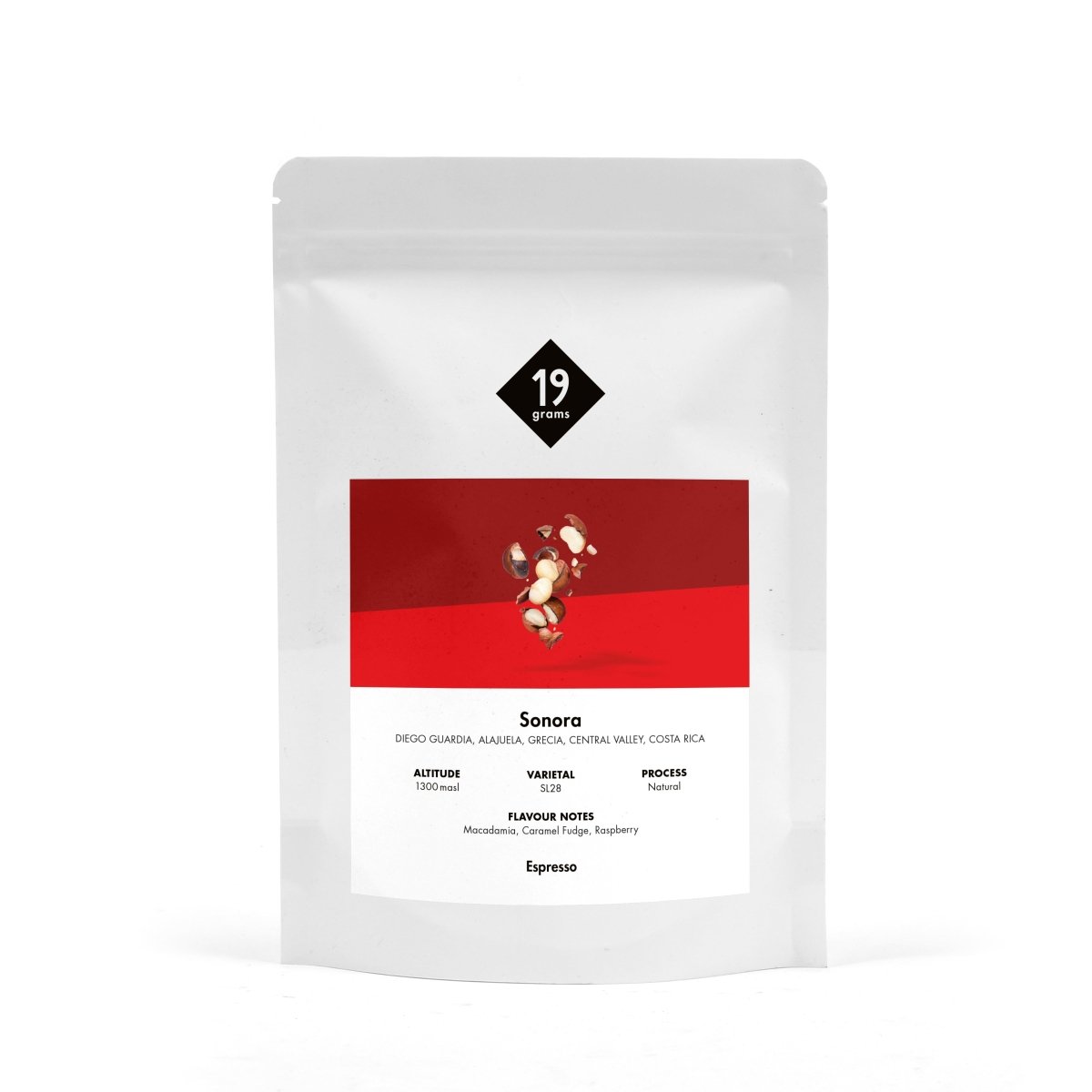 Sonora SL28 - Costa Rica Espresso by 19grams Coffee