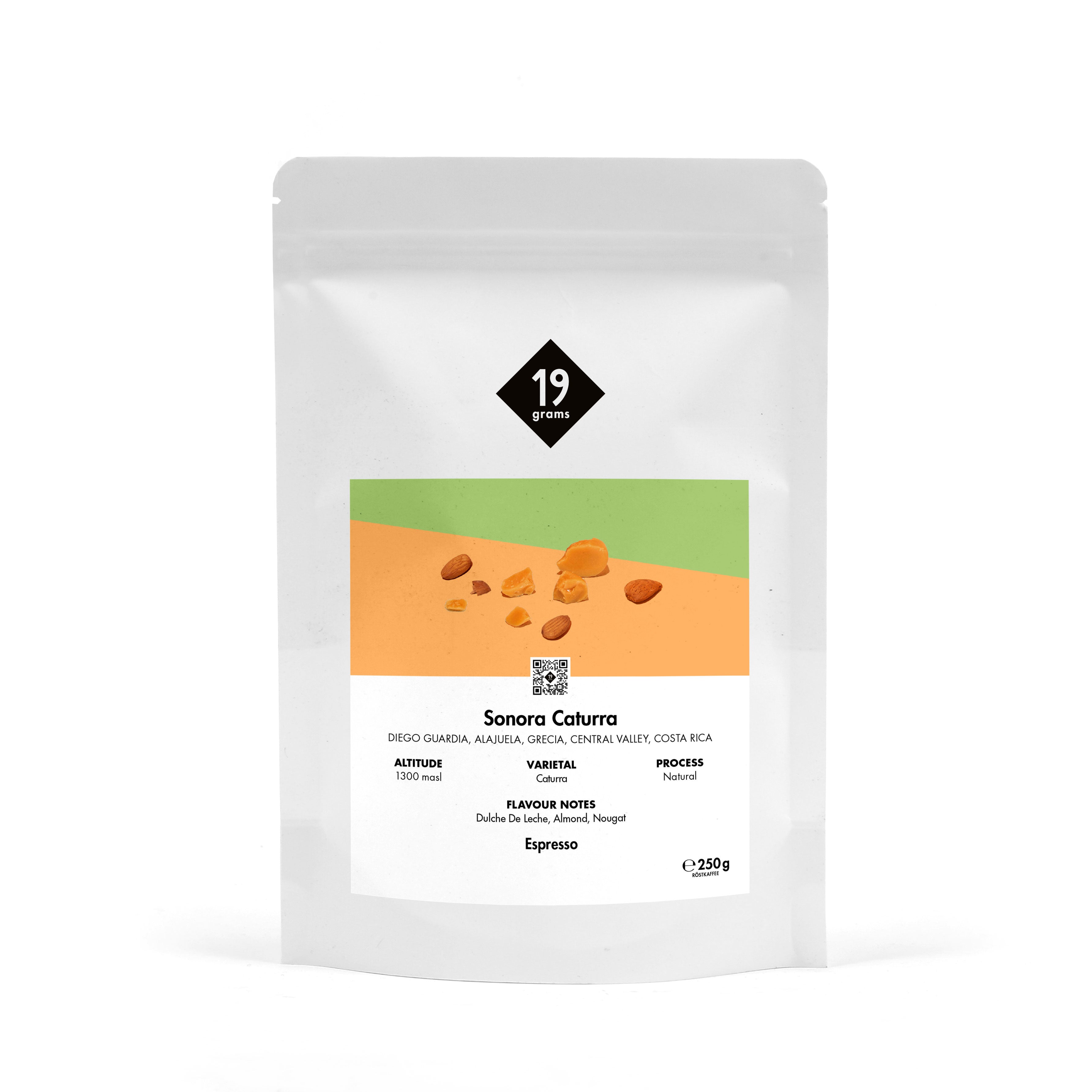 Hacienda Sonora Caturra - Costa Rica Espresso — Costa Rica by 19grams Coffee