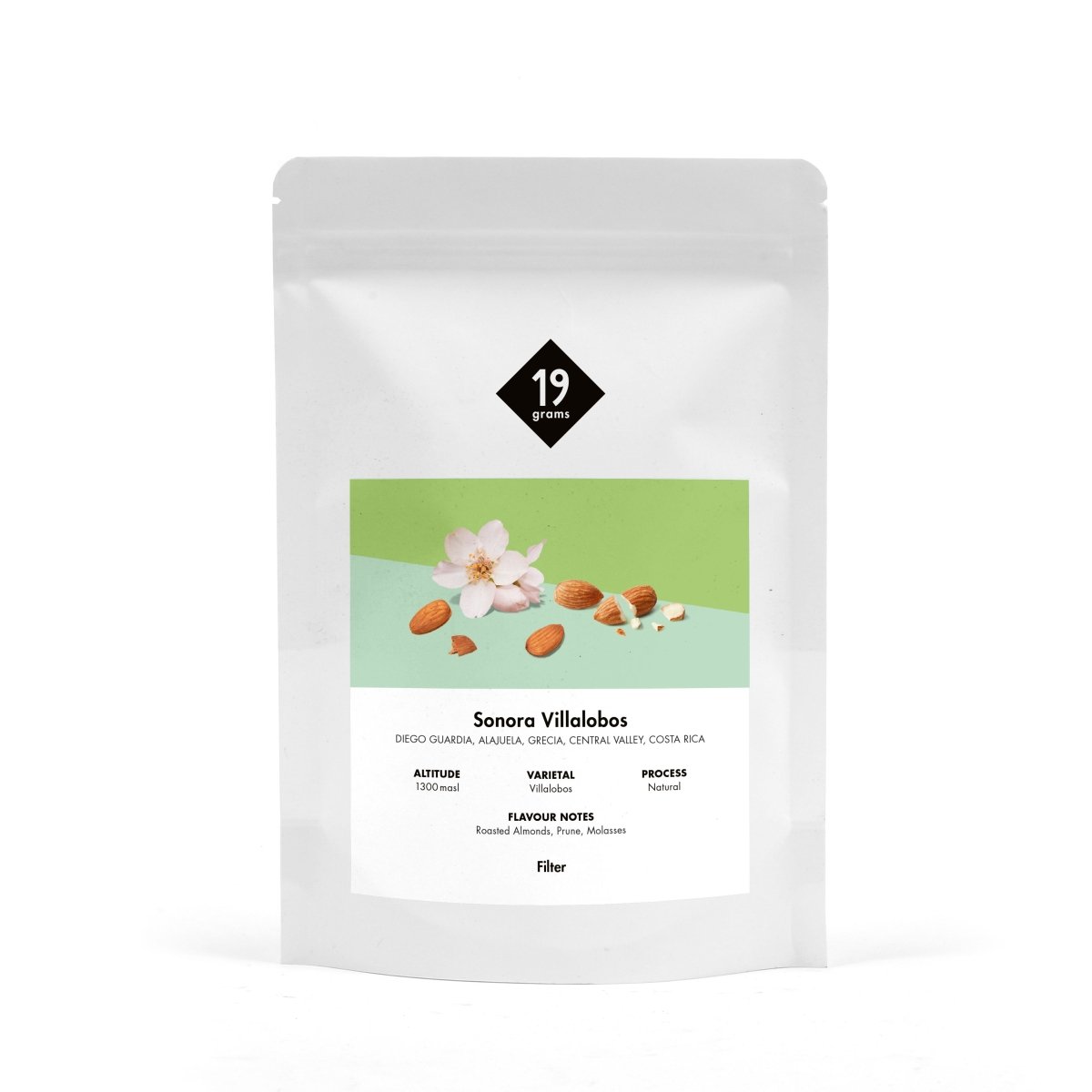 Sonora Villalobos - Costa Rica Filter by 19grams Coffee