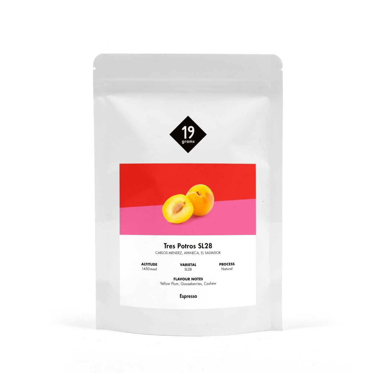 Los Tres Potros SL28 - El Salvador Espresso by 19grams…