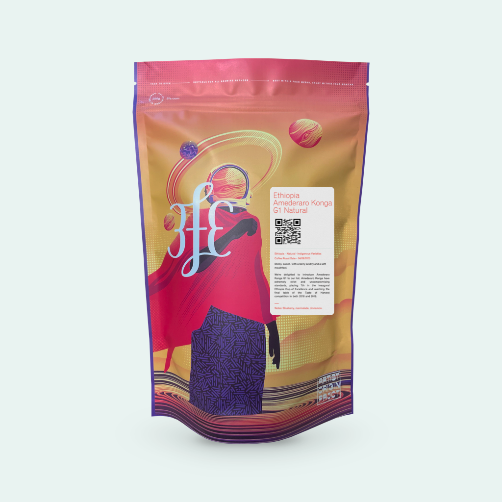 Ethiopia - Amederaro Konga G1: Natural, Indigenous…