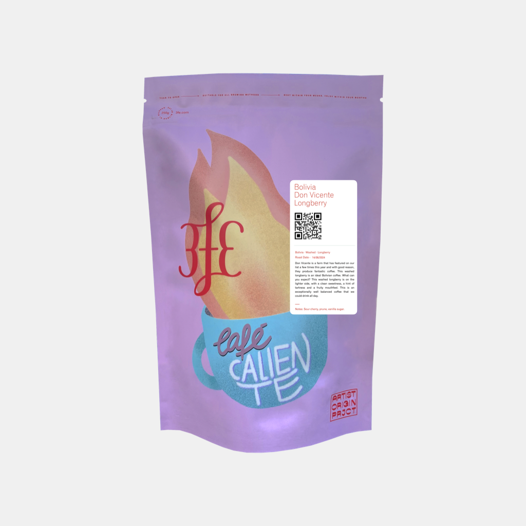 Bolivia - Don Vicente: Washed, Longberry by 3FE