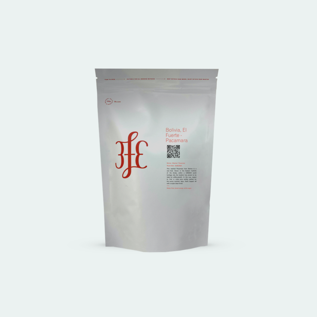 Bolivia - El Fuerte: Washed, Pacamara by 3FE