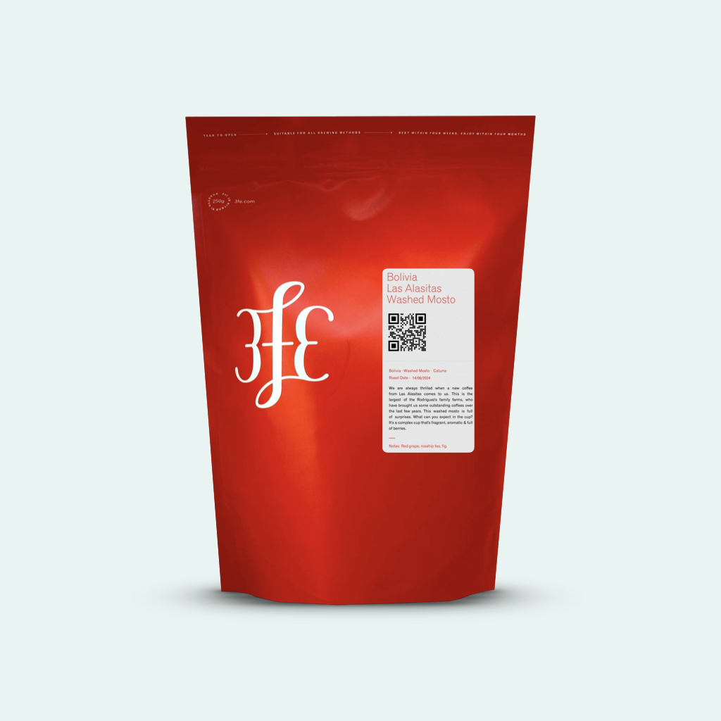 Bolivia - Las Alasitas: Washed Mosto, Caturra by 3FE