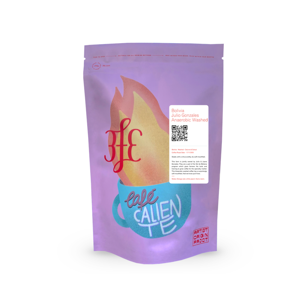 Bolivia - Julio Gonzales: Anaerobic Washed, Caturra &…