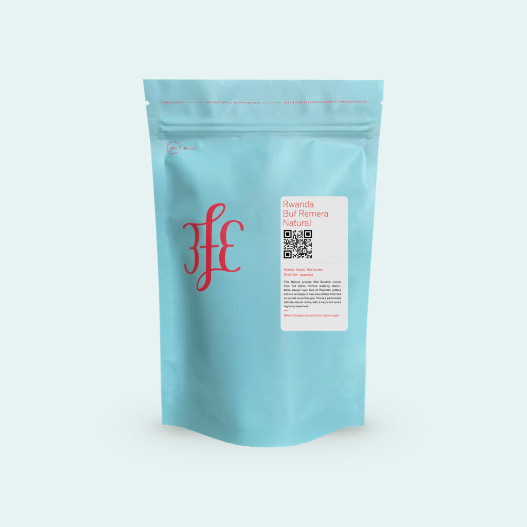 Rwanda - Buf Remera: Natural, Red Bourbon by 3FE