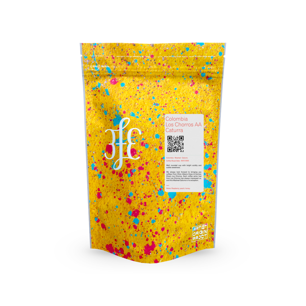 Colombia - Los Chorros AA: Washed, Caturra by 3FE