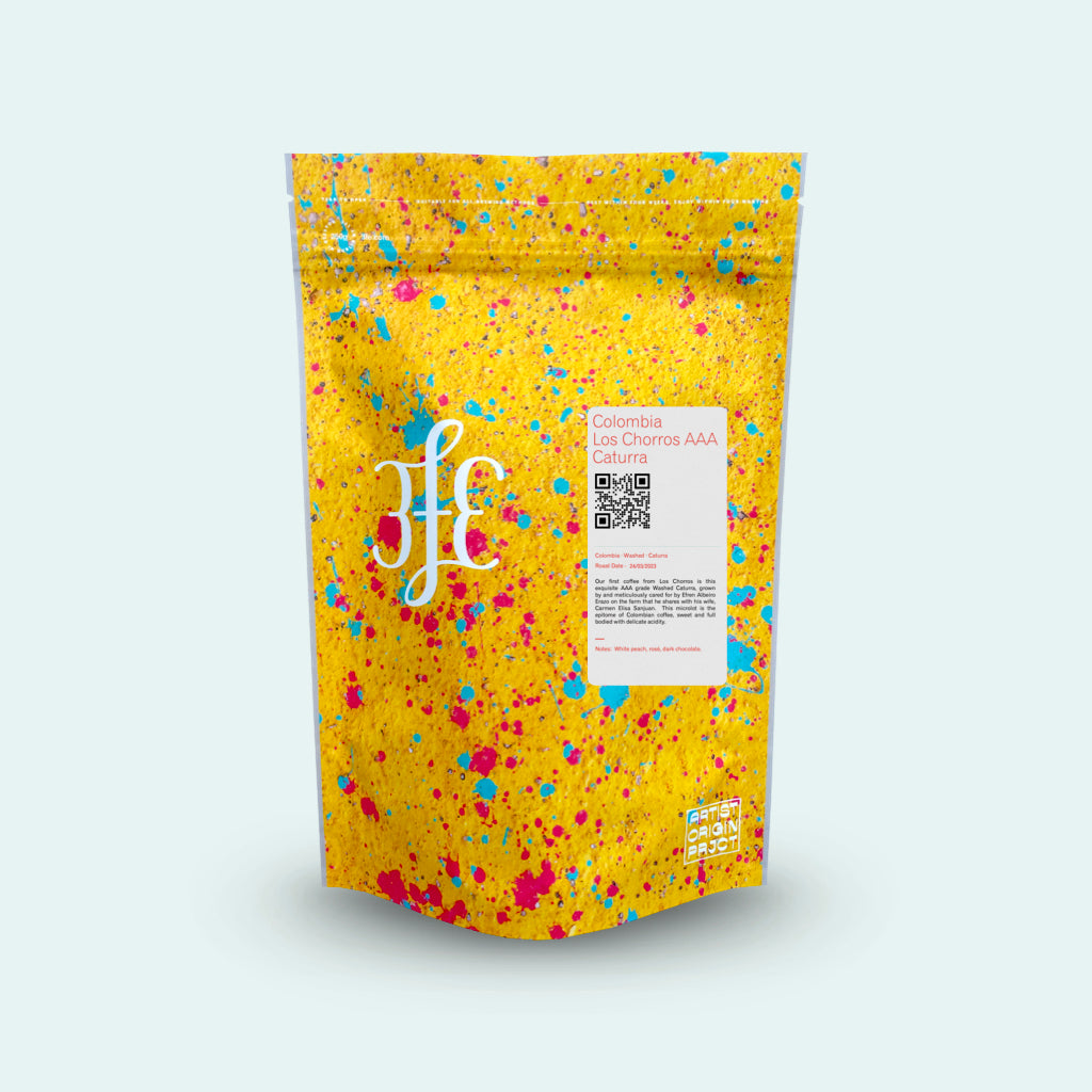 Colombia - Los Chorros AAA: Washed, Caturra by 3FE