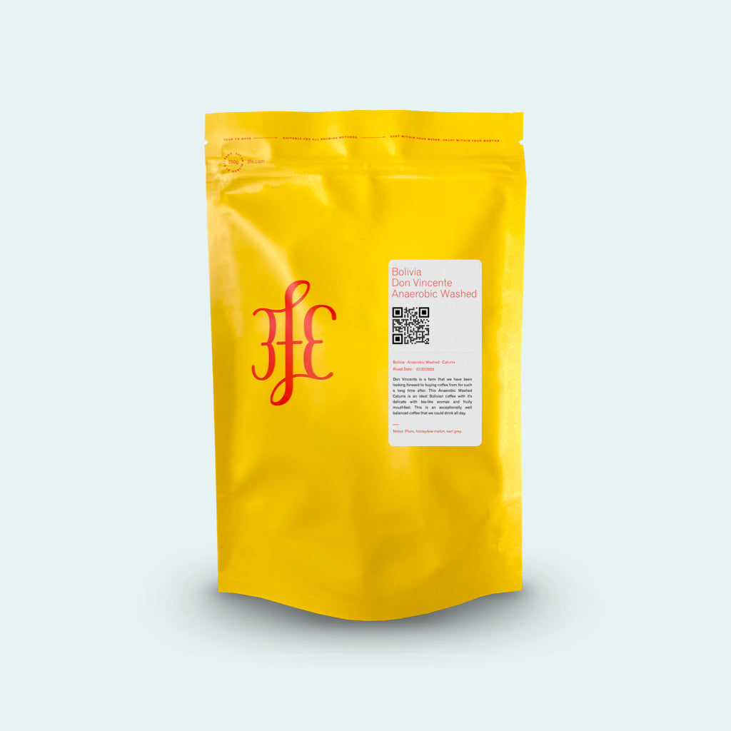 Bolivia - Don Vincente: Anaerobic Washed, Caturra by 3FE