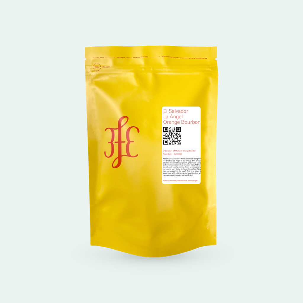 El Salvador - El Angel: CM Natural, Orange Bourbon by 3FE
