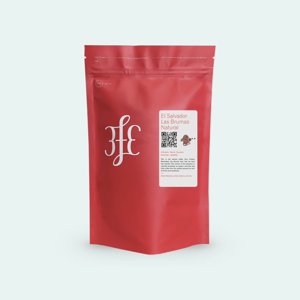 El Salvador - Las Brumas: Natural, Pacamara by 3FE