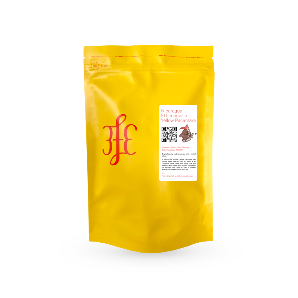 Nicaragua - El Limoncillo: Natural, Yellow Pacamara by 3FE