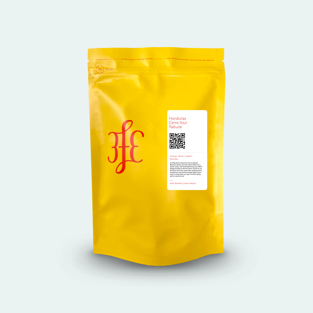 Honduras - Cerro Azul: Natural, Longberry by 3FE
