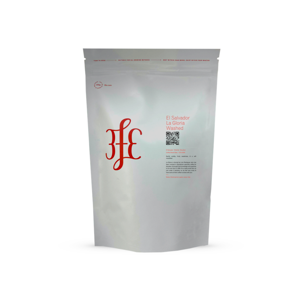 El Salvador - La Gloria: Washed, Bourbon by 3FE