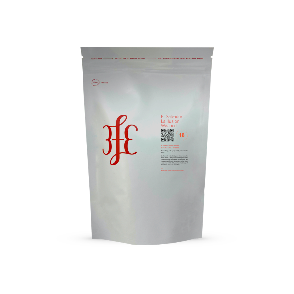 El Salvador - La Ilusion: Washed, Bourbon by 3FE
