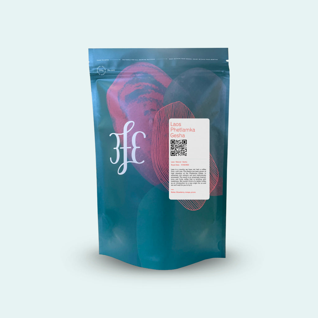 Laos - Phetlamka: Natural, Gesha by 3FE