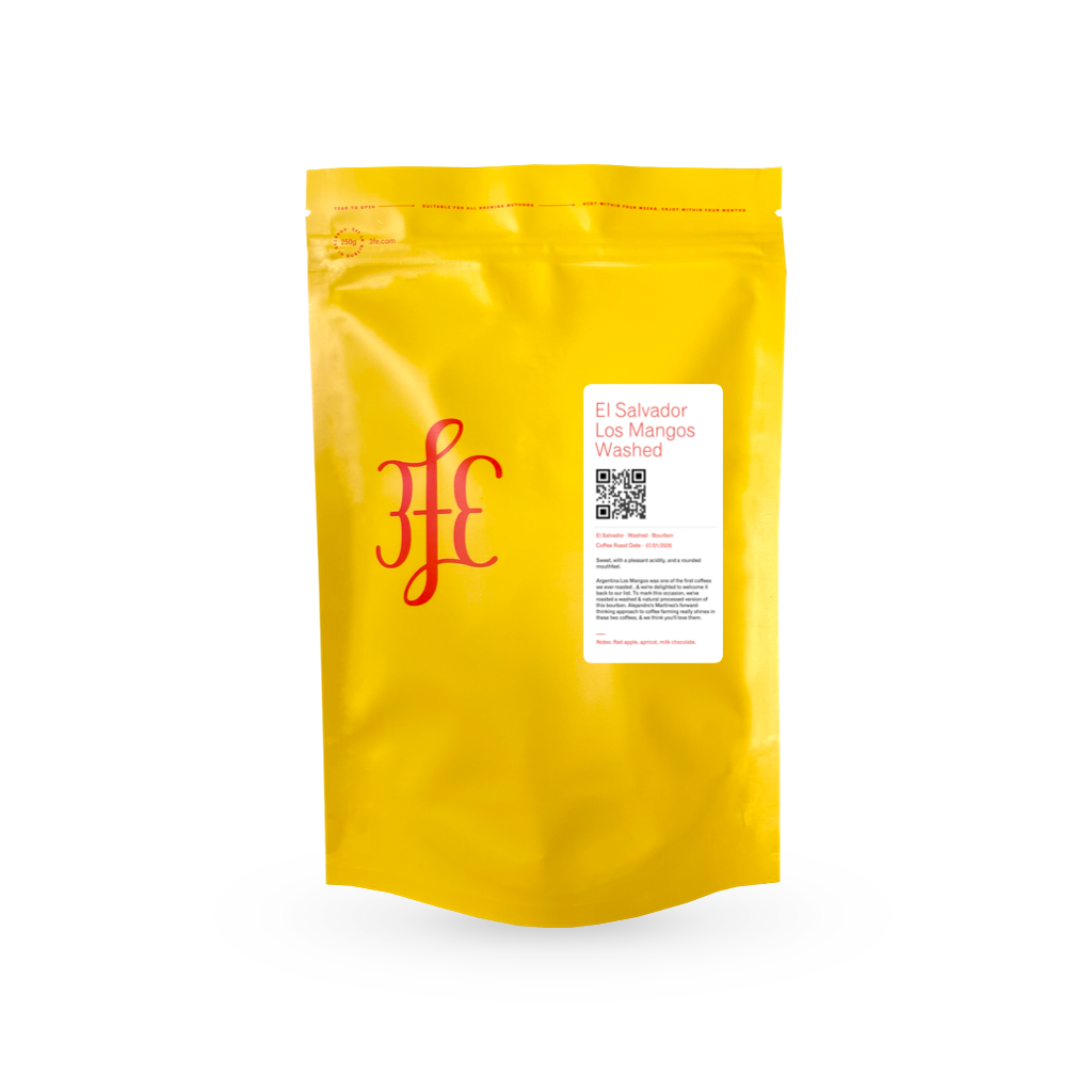 El Salvador - Argentina Los Mangos: Washed, Bourbon by 3FE