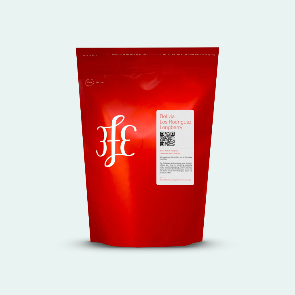 Bolivia - Los Rodriguez: Natural, Longberry by 3FE