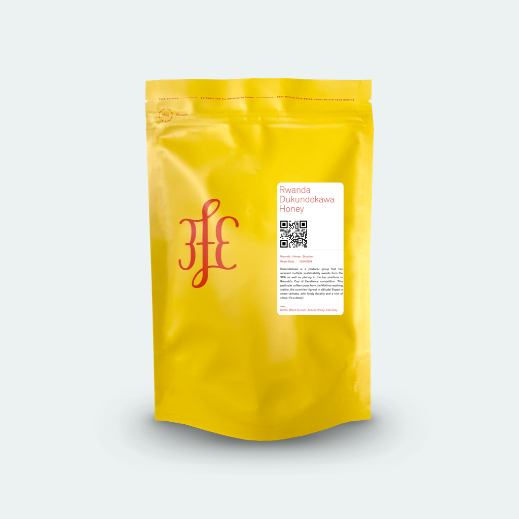 Rwanda - Dukundekawa Mbilima: Honey, Bourbon by 3FE