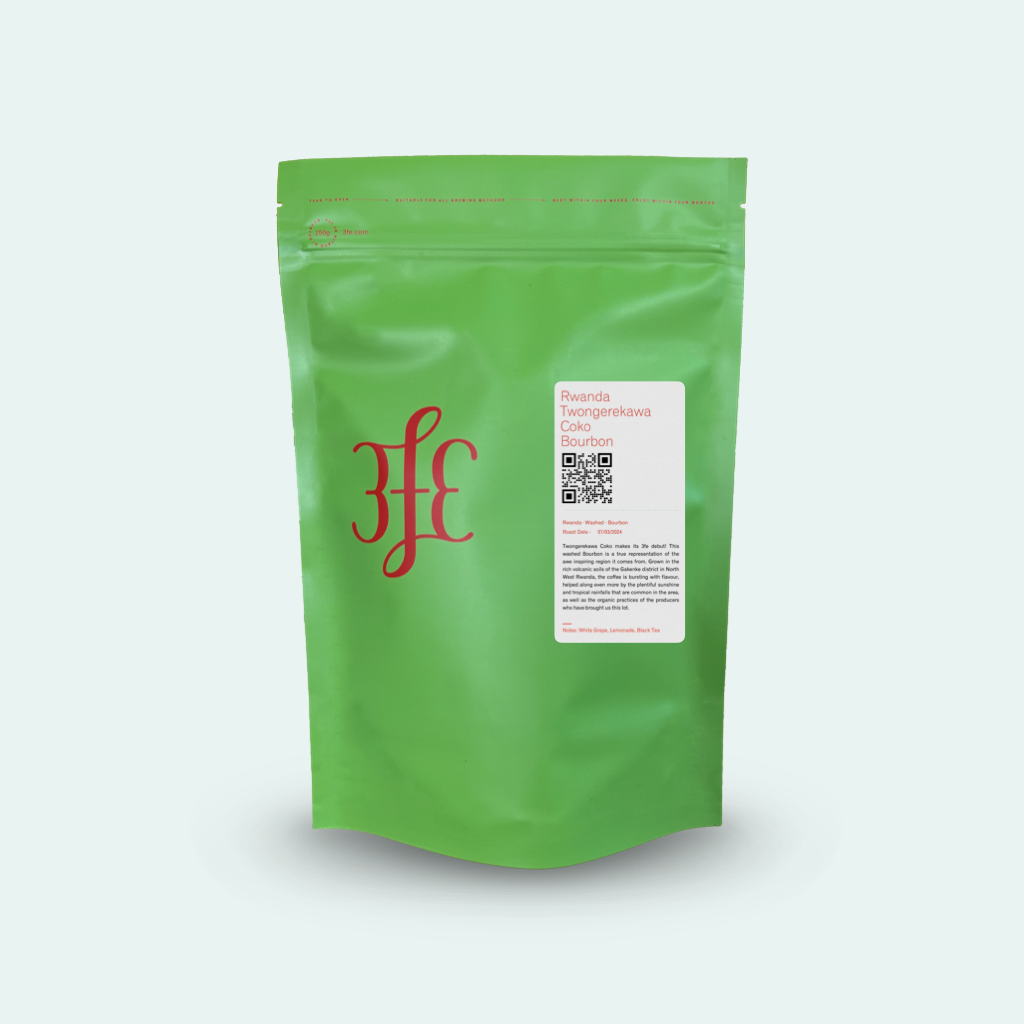 Rwanda - Twongerekawa Coko: Washed, Bourbon by 3FE