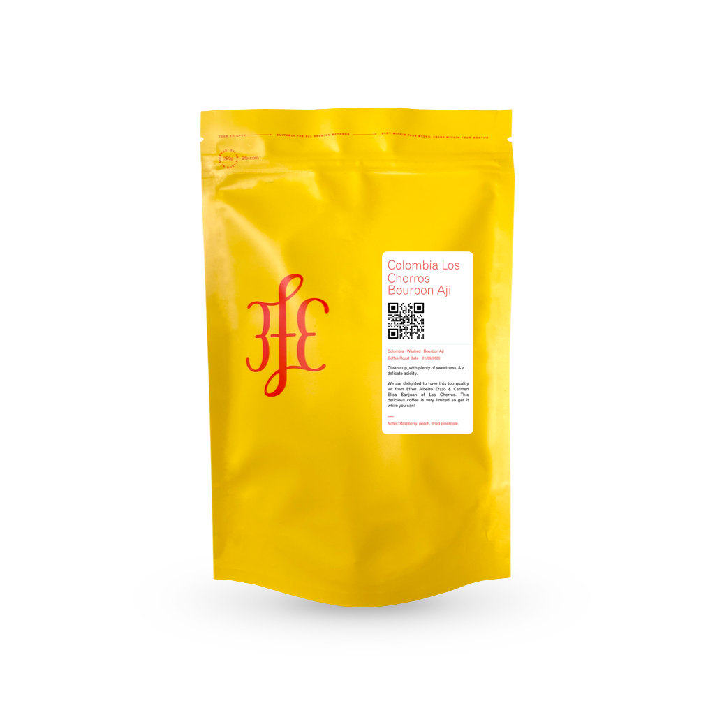 Colombia - Los Chorros: Washed, Bourbon Aji by 3FE