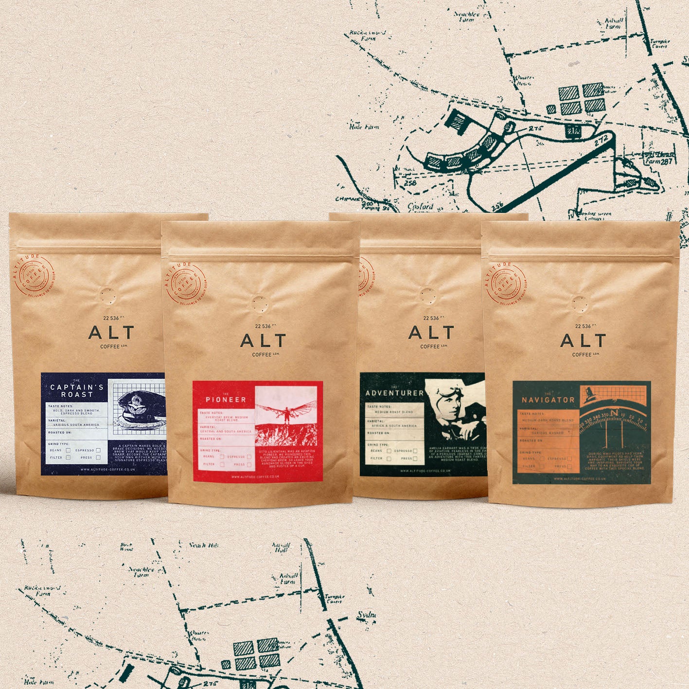 Award Winning Blends Collection by Altitude Coffee London